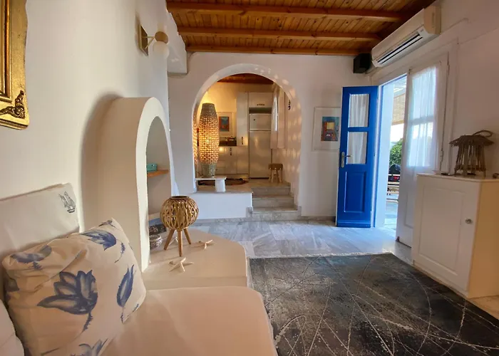 Daire Samanti Mykonos Sea View Agios Ioannis Diakoftis